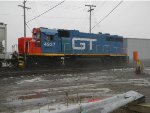 GTW 4927 in the fog